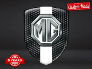 MG Buchstabenaufkleber Auto Max Robust Modern Pro Stil